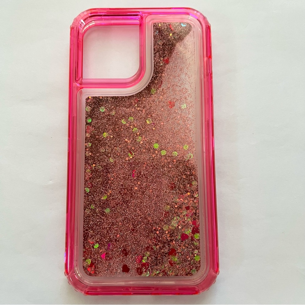 Pink glitter Hard Case For Apple Iphone 12 Pro Max